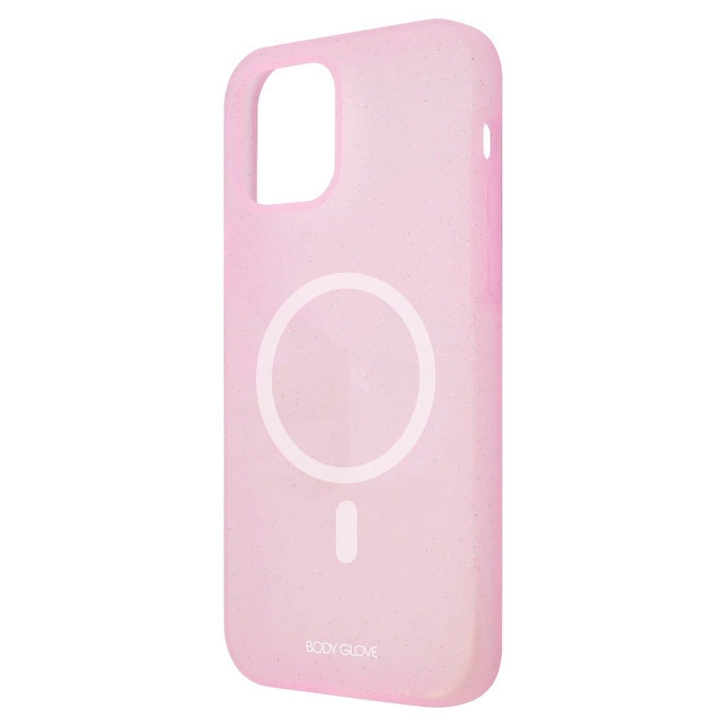 Body Glove Magnetic Glitter Silicone Case - Apple iPhone 14 - Pink 2