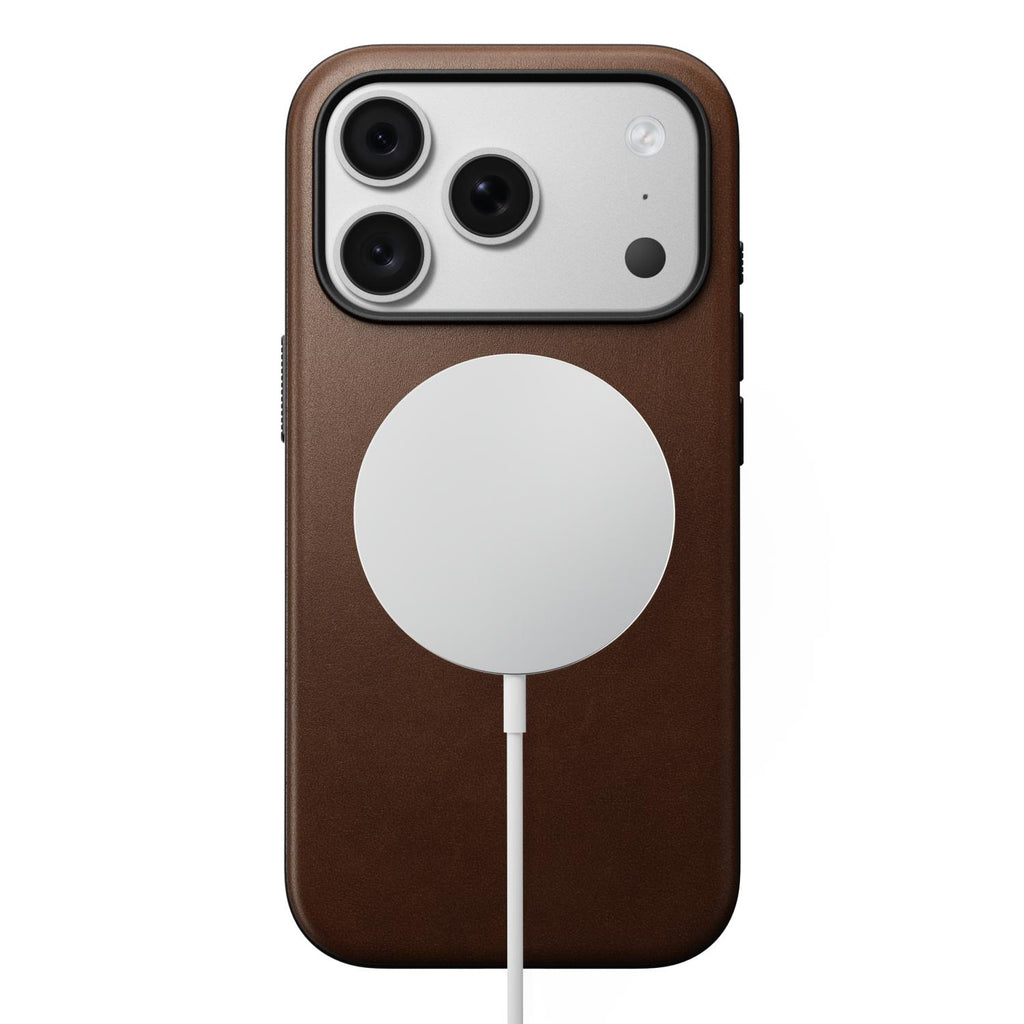 Nomad Mag Modern Leather Case - Apple iPhone 18 Pro / 17 Pro - Brown 8