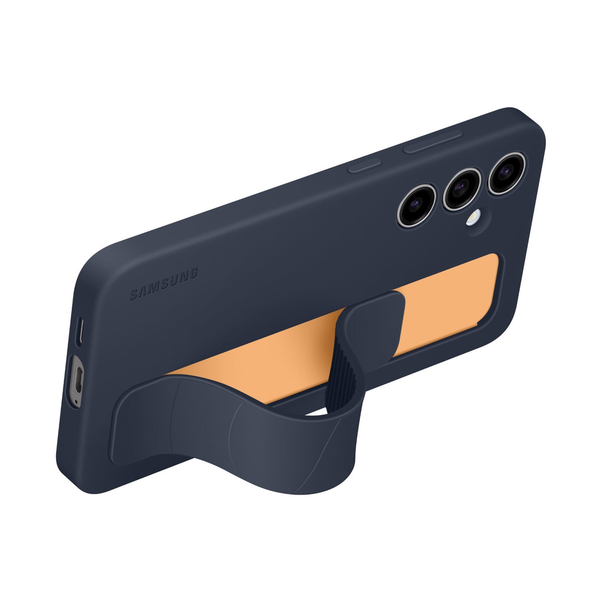 Samsung Standing Grip Cover - Samsung Galaxy S24 FE - Blue Black 4