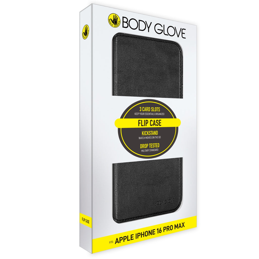 Body Glove Flip Series - Apple iPhone 16 Pro Max - Black 4