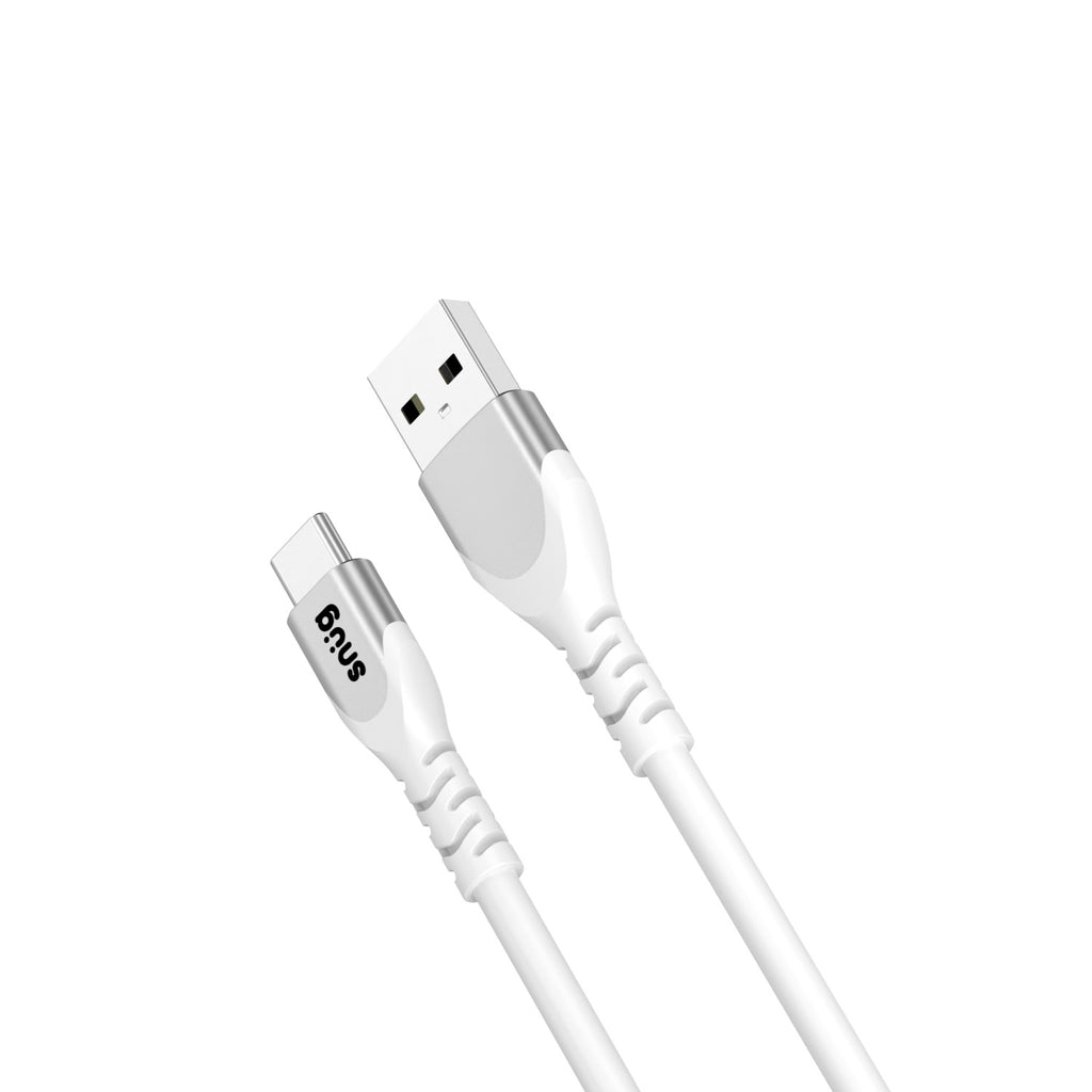Snug USB To Type-C Silicone Cable - 1.2 Metre - White 5