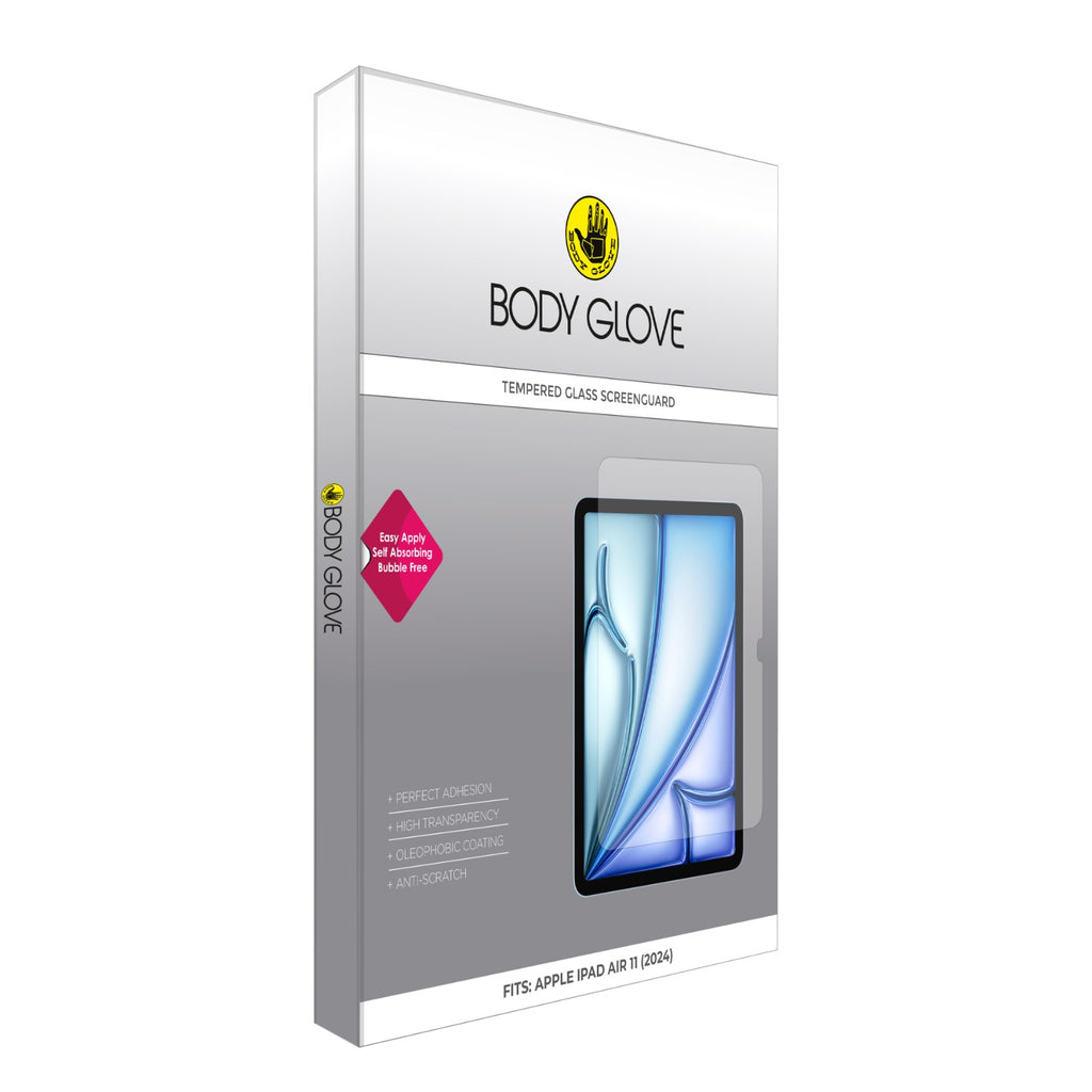 Body Glove Tempered Glass Screen Protector - Apple iPad Air 11-inch (M4/M3/M2, 2026/2025/2024) - Clear 7