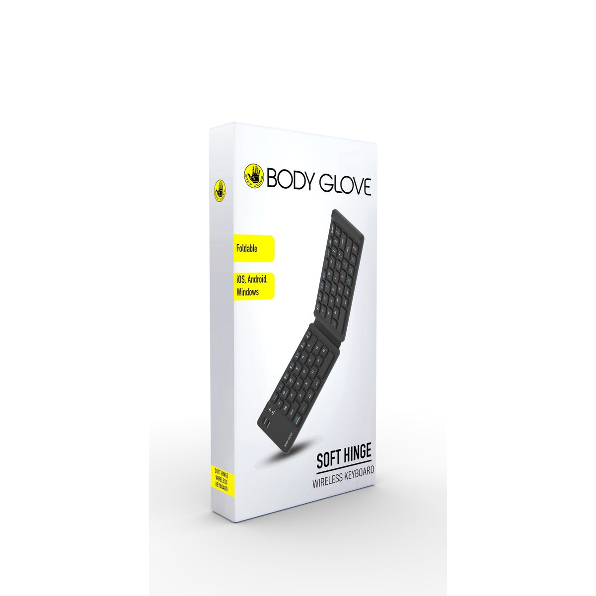 Body Glove Wireless Folding Soft Hinge Keyboard - Black 5