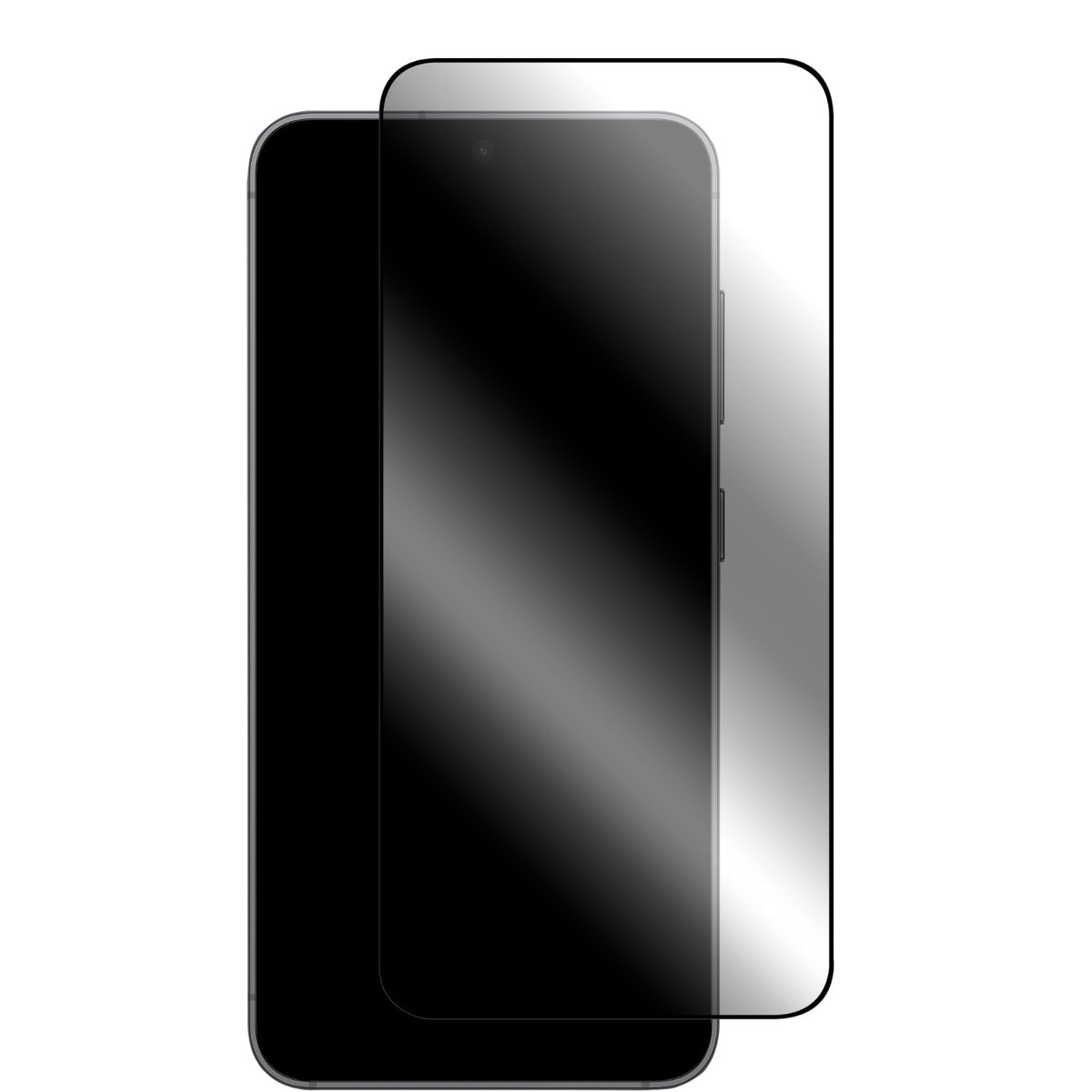 Body Glove Tempered Glass Screen Protector - Samsung Galaxy S25 / S24 - Black Border 2