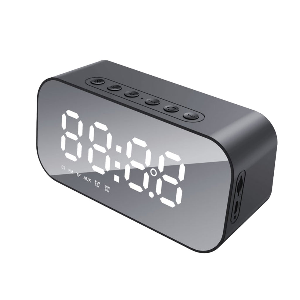 Havit Alarm Clock & Wireless Speaker - Black