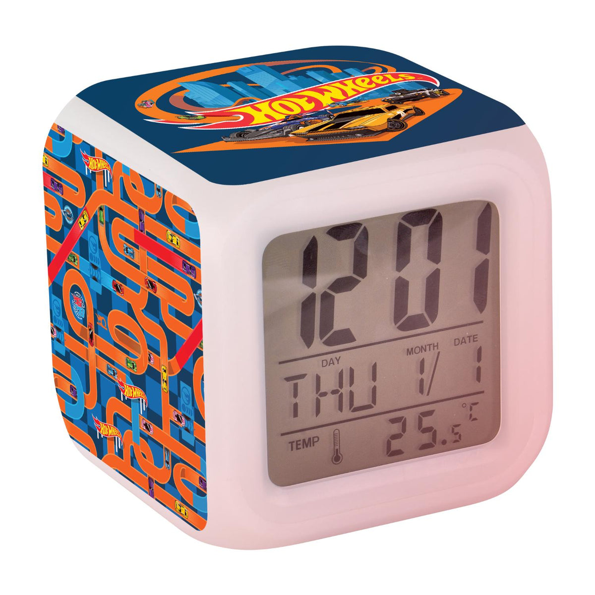 Hot Wheels Digital Clock - Blue 2