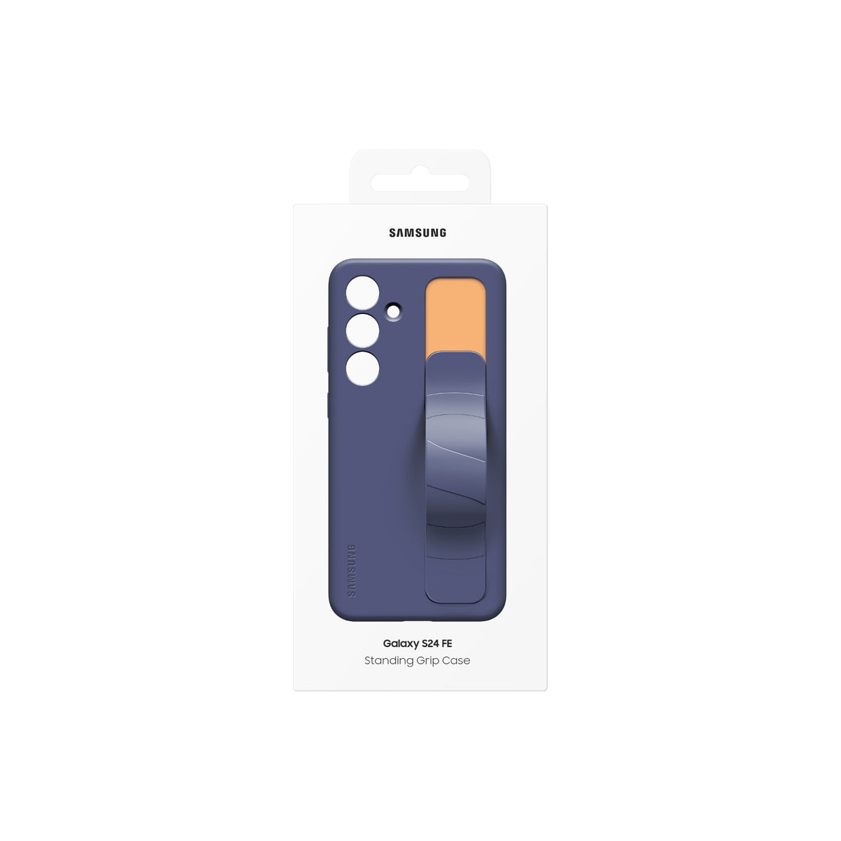 Samsung Standing Grip Cover - Samsung Galaxy S24 FE - Blue Black 6