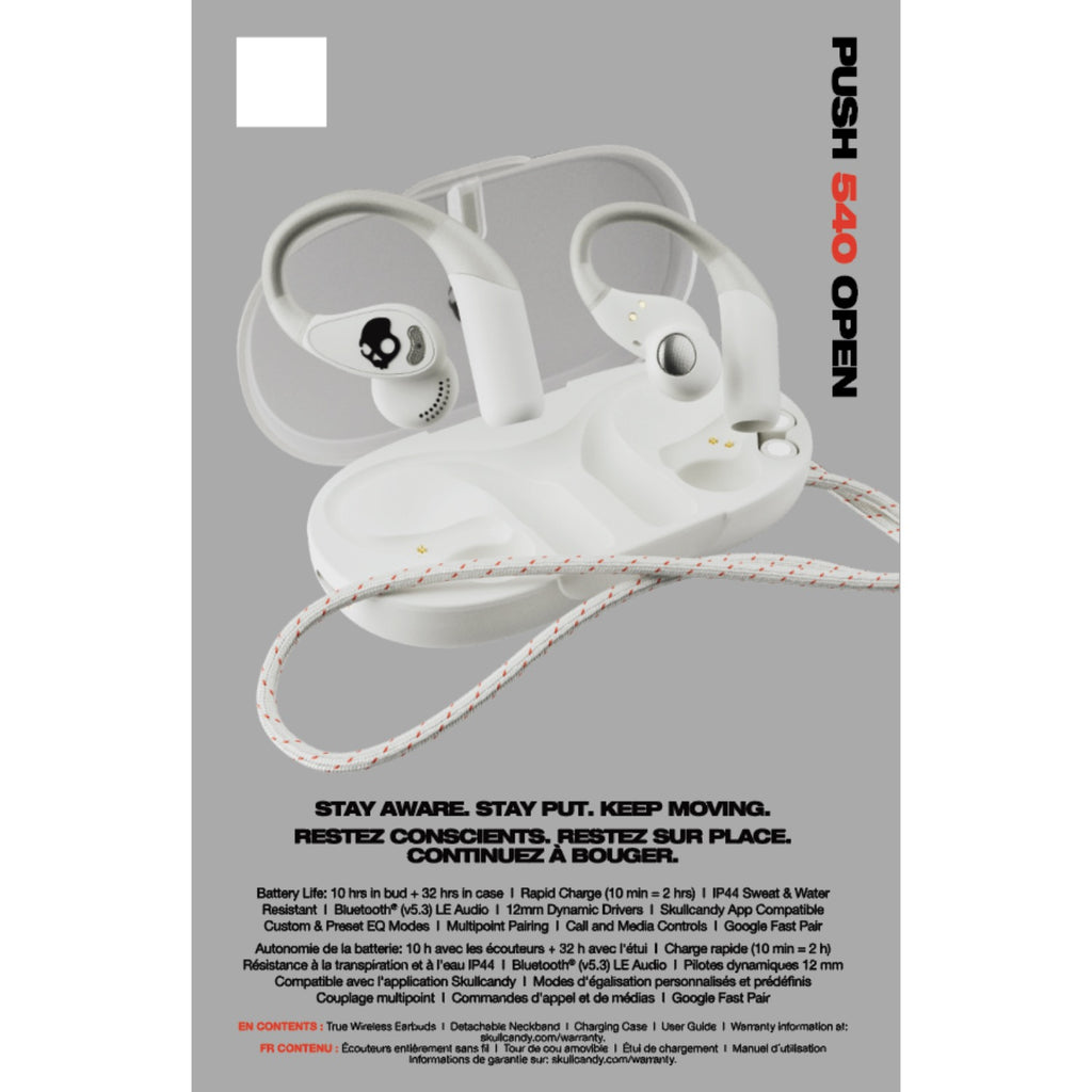 Skullcandy Push® 540 Open Ear - Bone 8