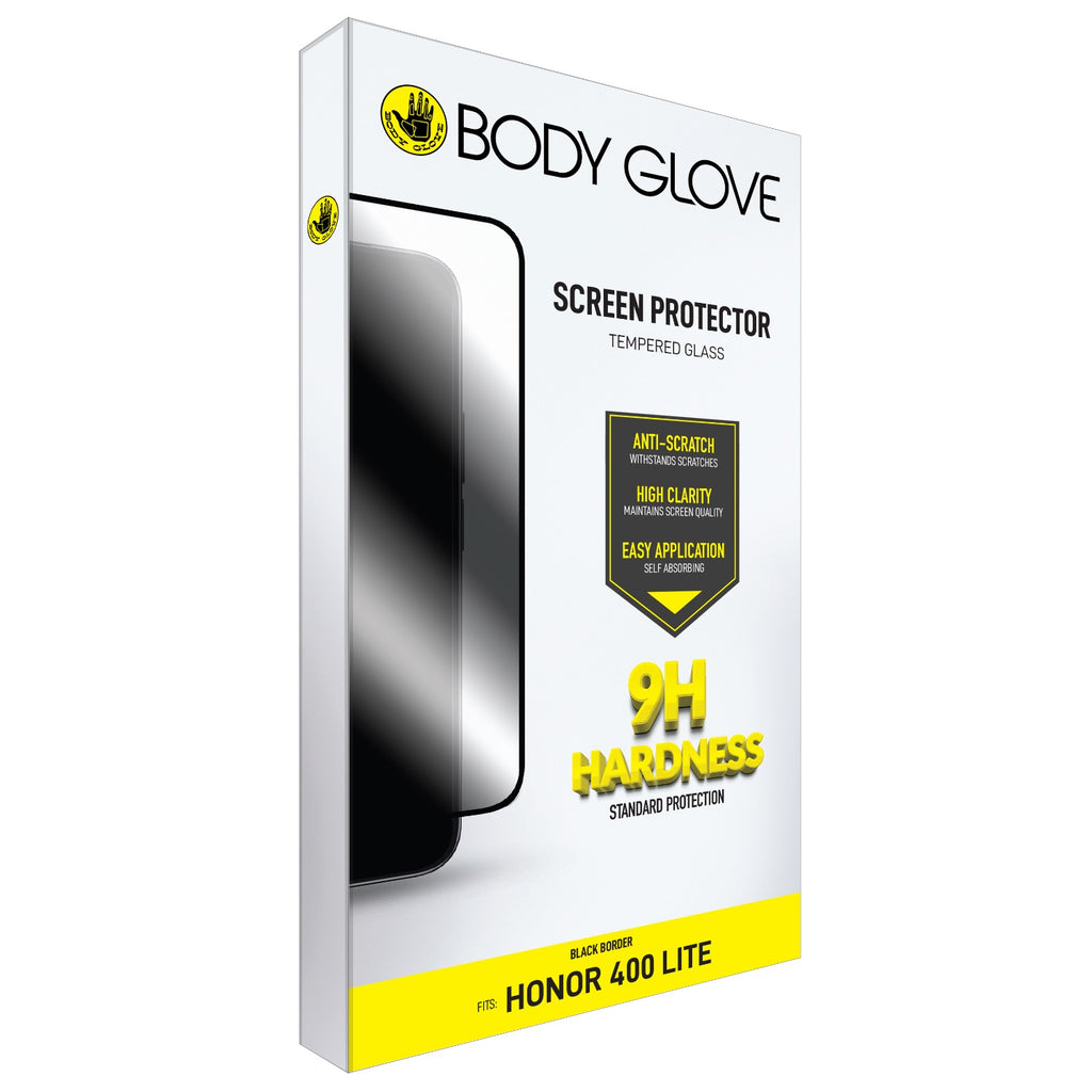 Body Glove Tempered Glass Screen Protector - HONOR 400 Lite - Black Border 5