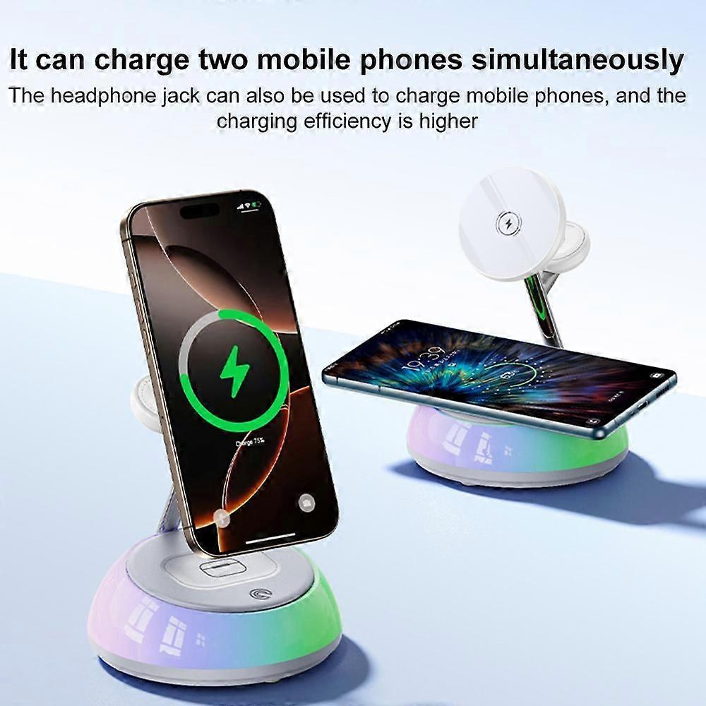 3 in 1 Wireless Charger with light