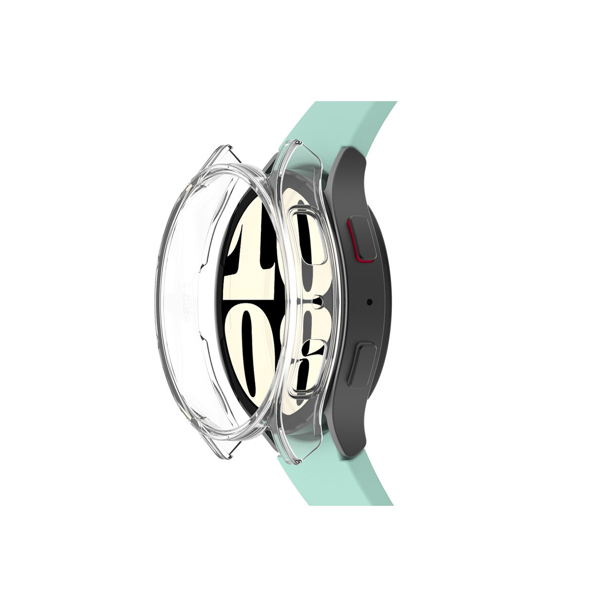 Samsung Nukin Case With Screenguard - Samsung Galaxy Watch6 Classic 44mm - Clear 2