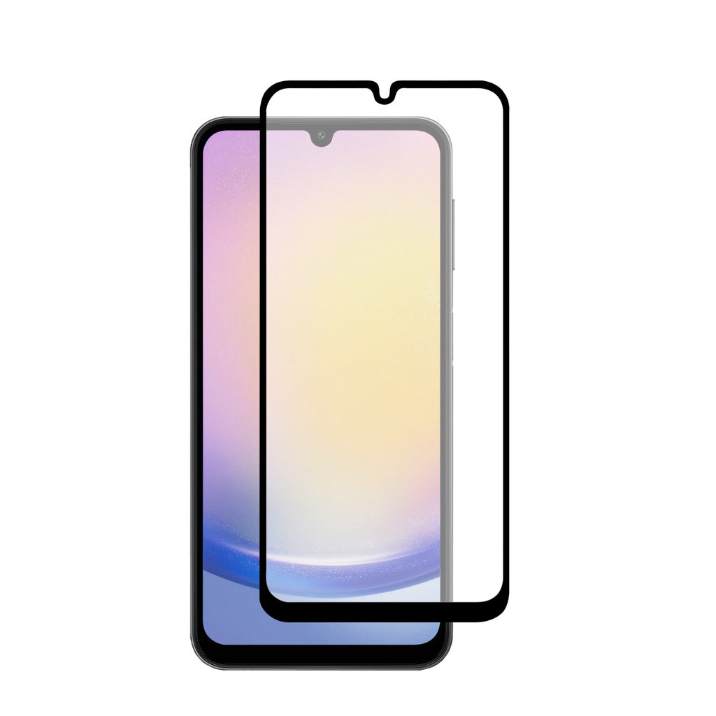Body Glove Tempered Glass Screen Protector - Samsung Galaxy A25 / A24 - Black Border 6