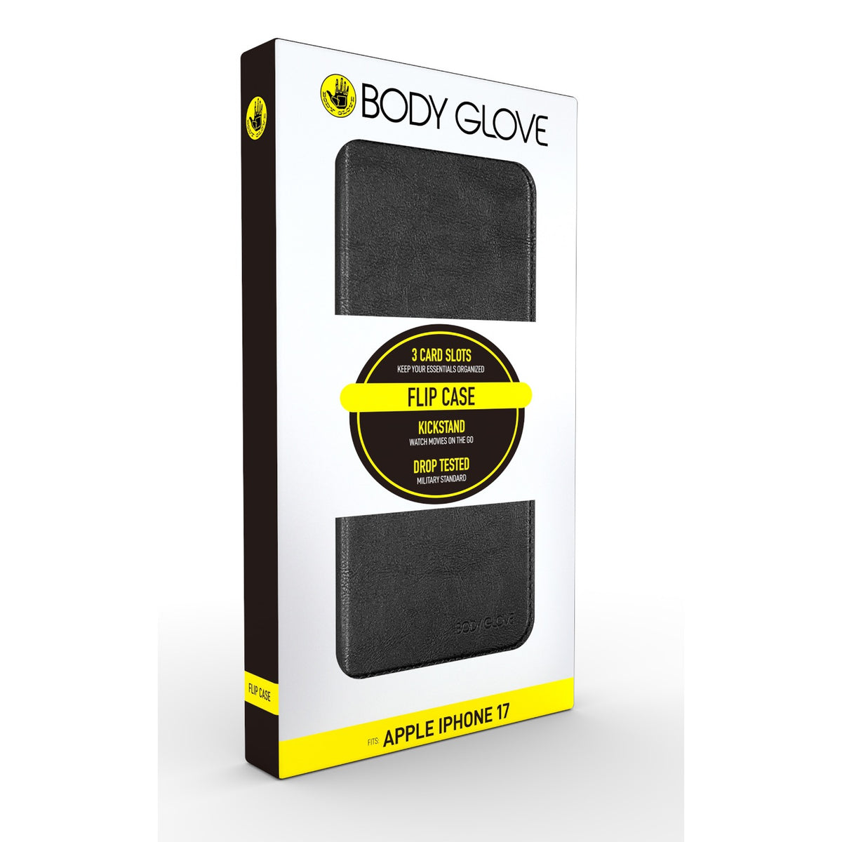 Body Glove Flip Series - Apple iPhone 17 - Black 3