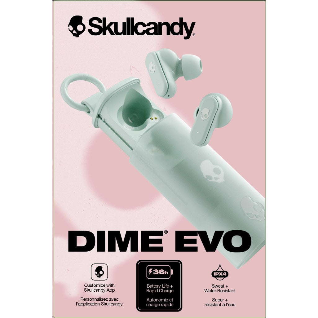 Skullcandy Dime® Evo True Wireless Earbuds - Preppy Sage 4
