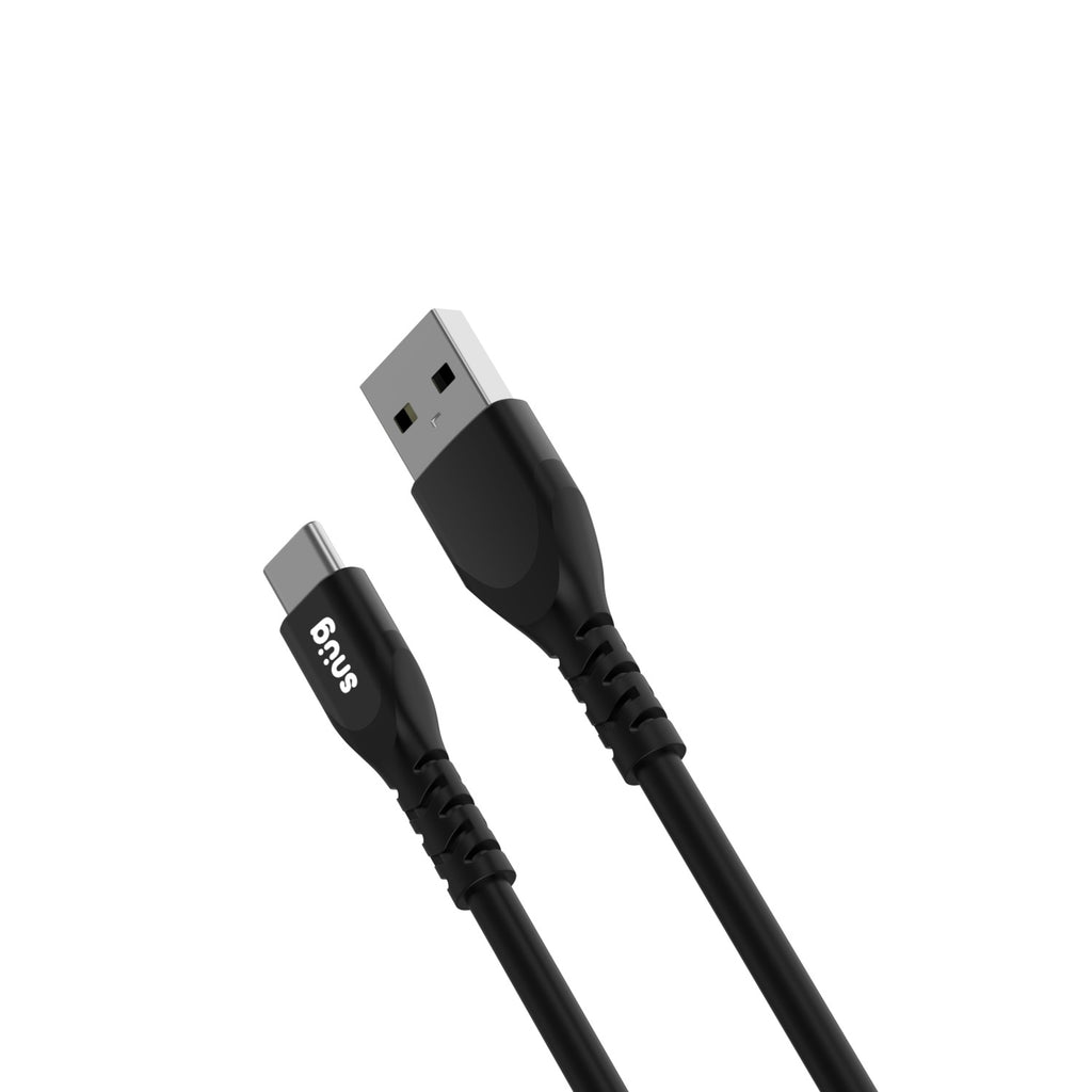 Snug USB To Type-C Silicone Cable - 1.2 Metre - Black 5