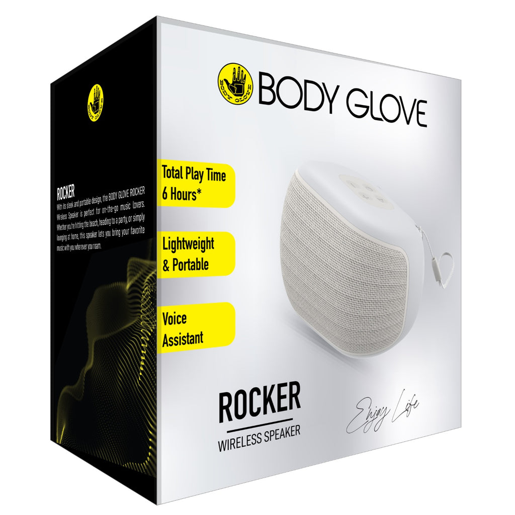 Body Glove ROCKER Wireless Speaker - White 6