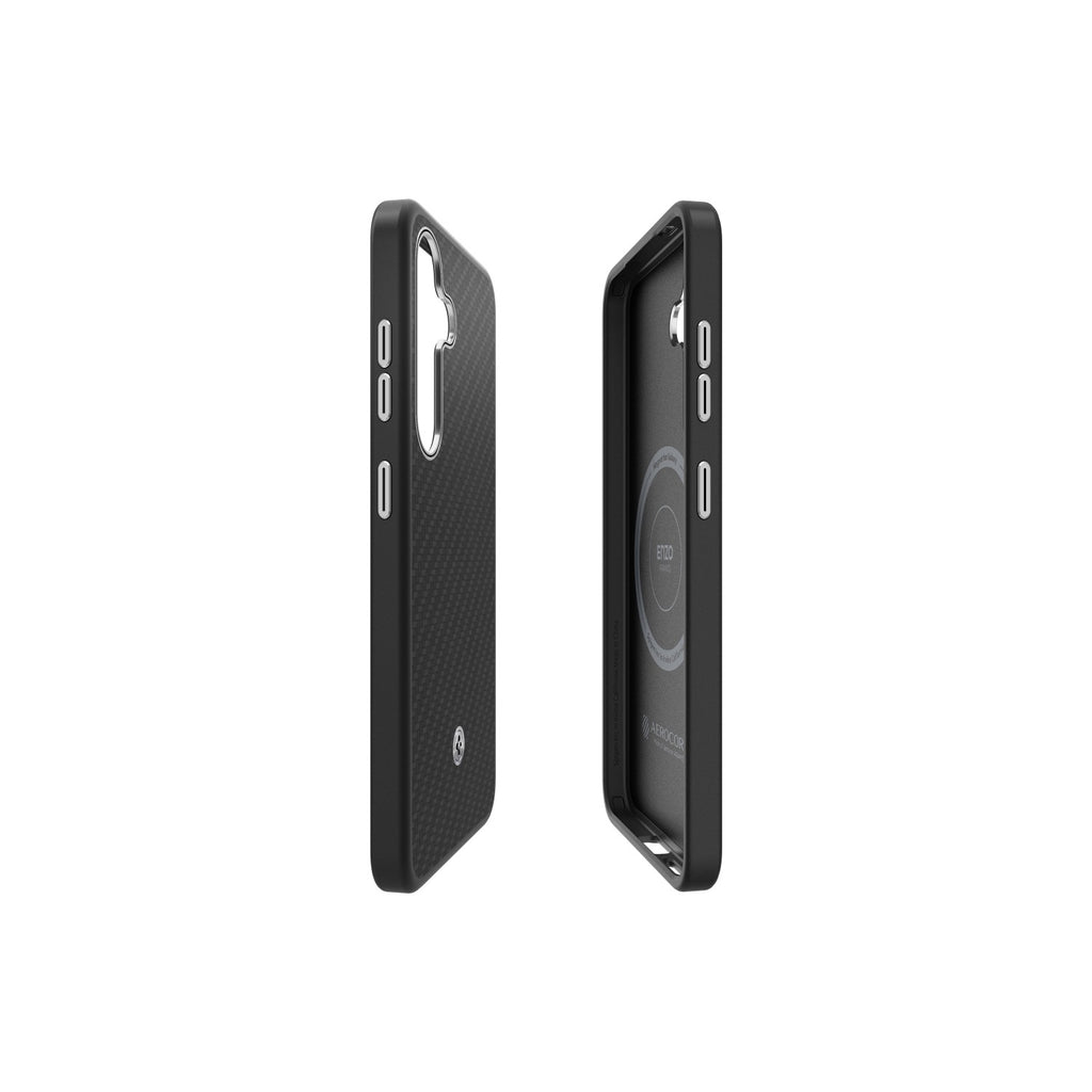 Samsung Enzo Aramid Case - Samsung Galaxy S25+ - Black Silver 5