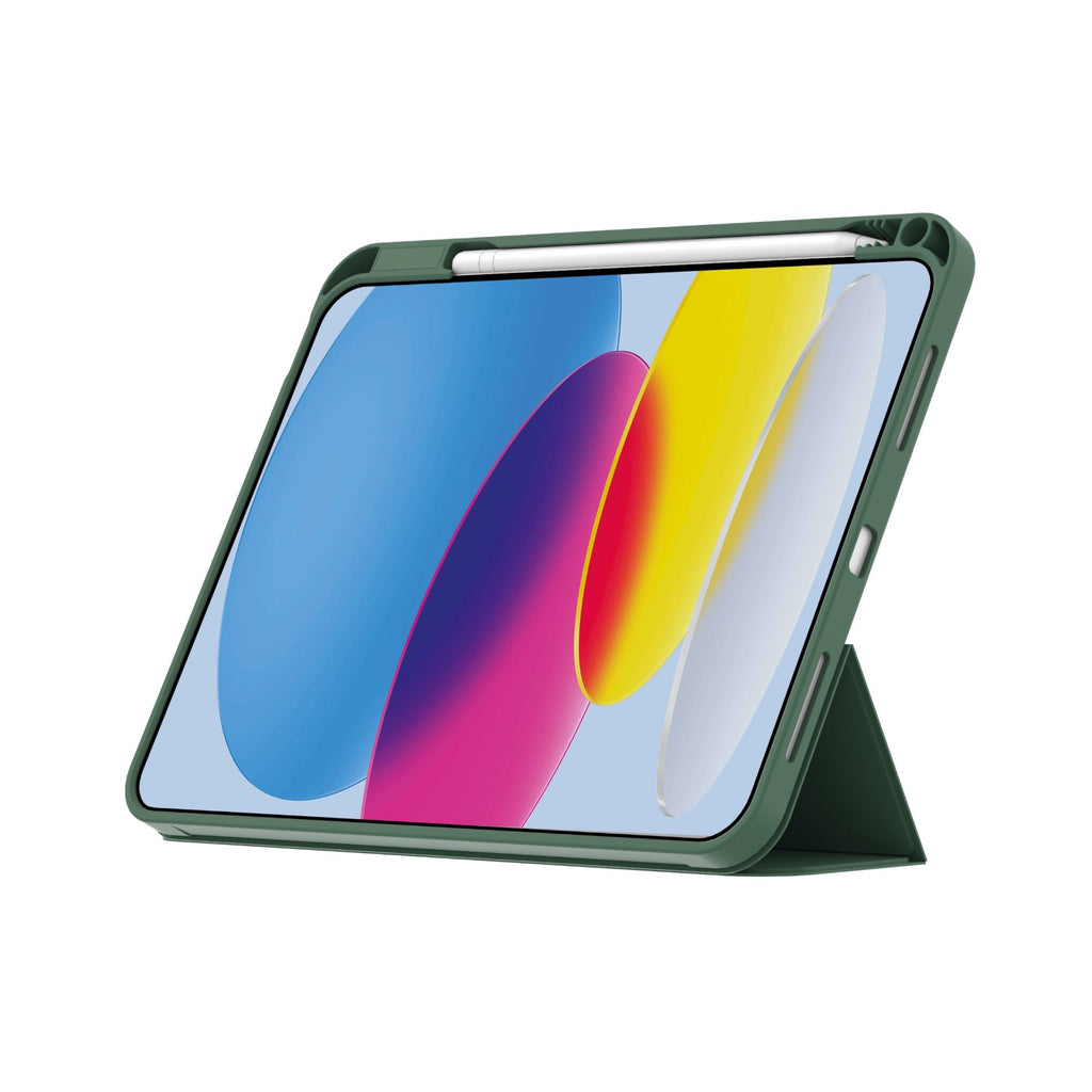 Body Glove Slim Shield Tablet Case - Apple iPad 11-inch (A16, 2025) / iPad 10.9-inch 10th Gen (2022) - Olive 5