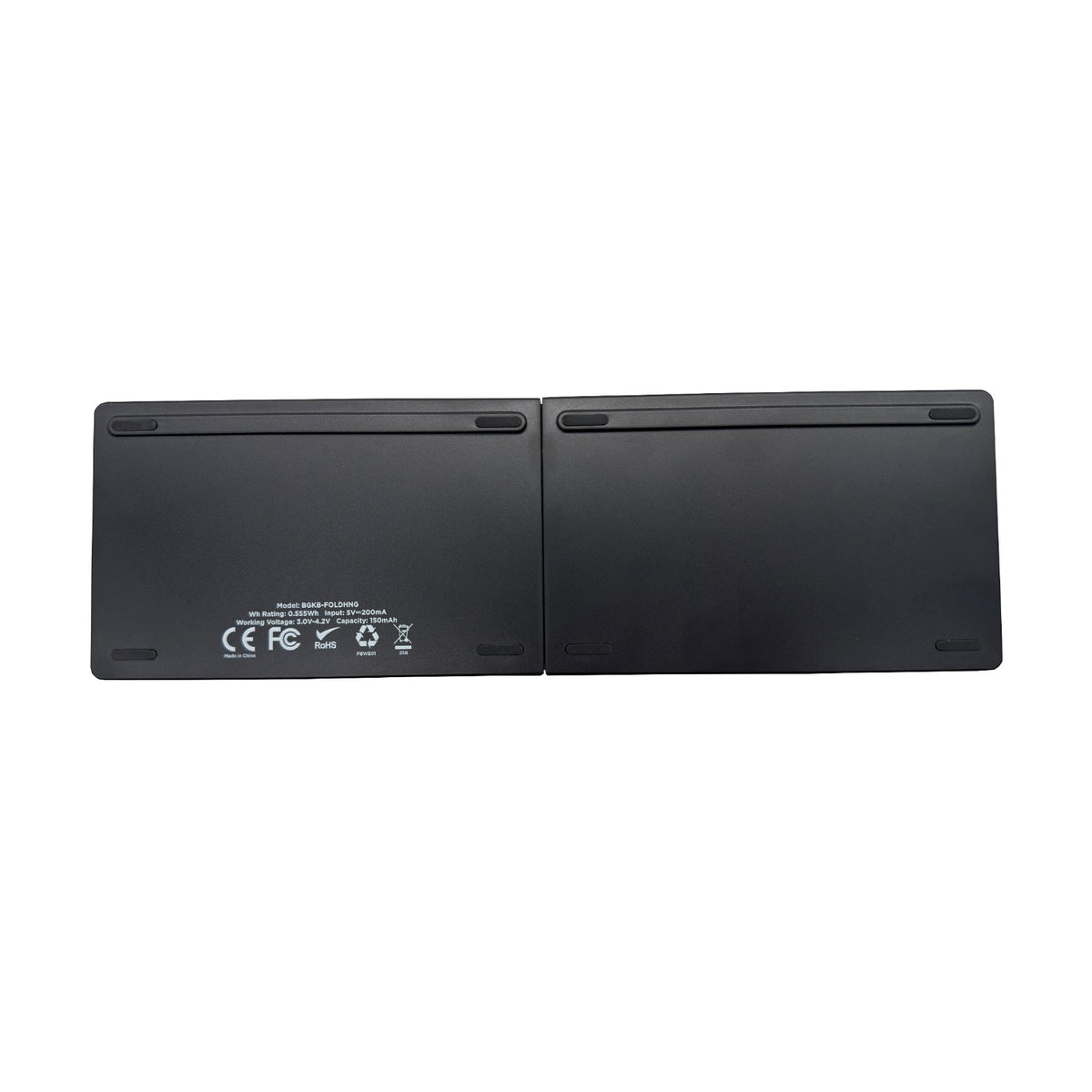 Body Glove Wireless Folding Hinge Keyboard - Black 4