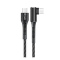 Snug O-Copper Type-C To Type-C Cable 60W - 1.2 Metre - Black/Silver