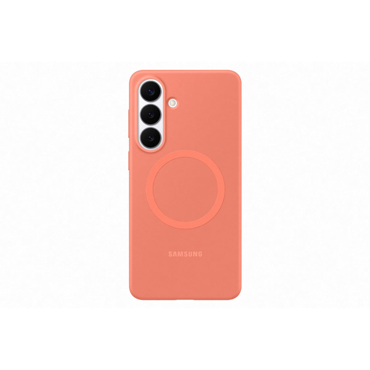 Samsung Silicone Magnet Case - Samsung Galaxy S26+ - Coral Red 3