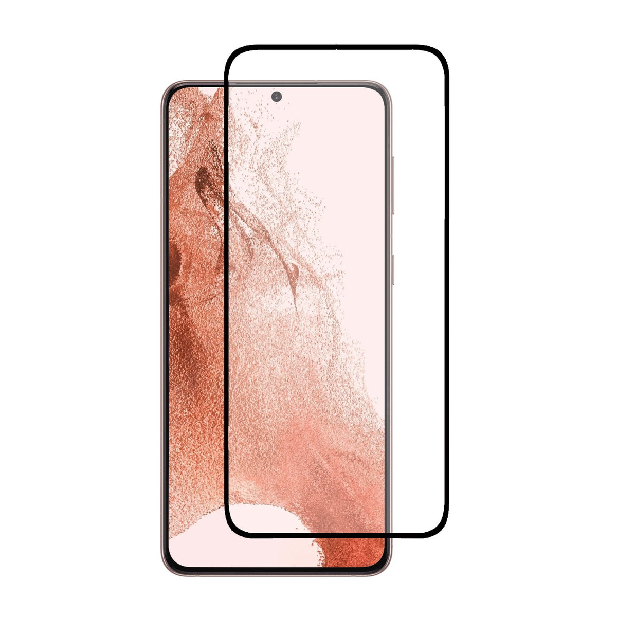 Body Glove Tempered Glass Screen Protector - Samsung Galaxy S23 / Galaxy S22 - Black Border 4