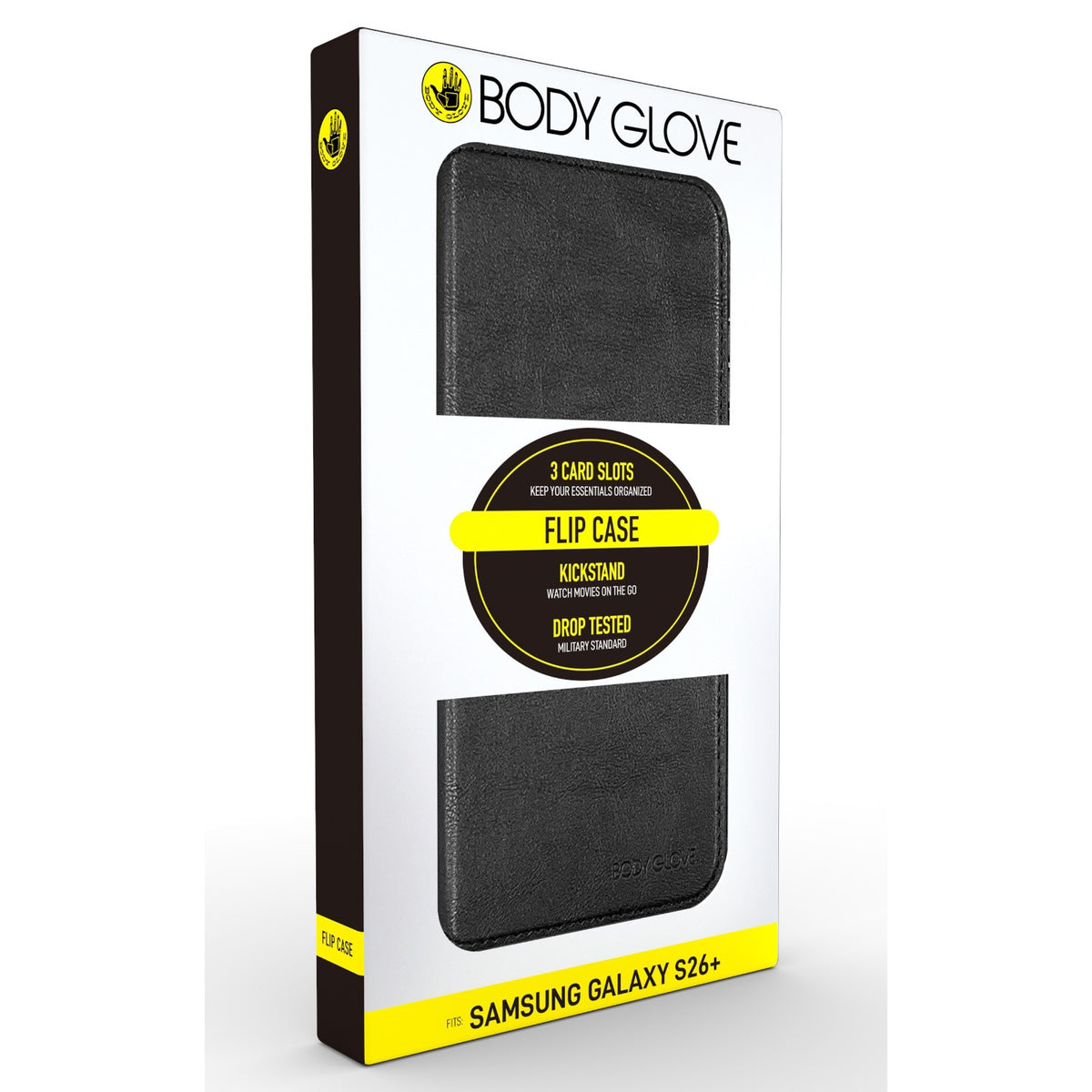 Body Glove Flip Series - Samsung Galaxy S26+ - Black 3