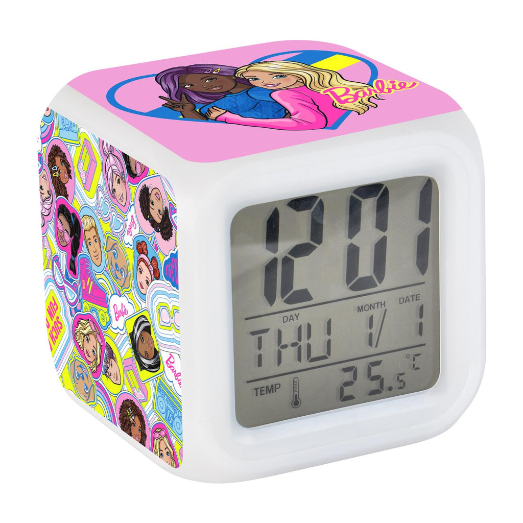 Barbie Digital Clock - Pink