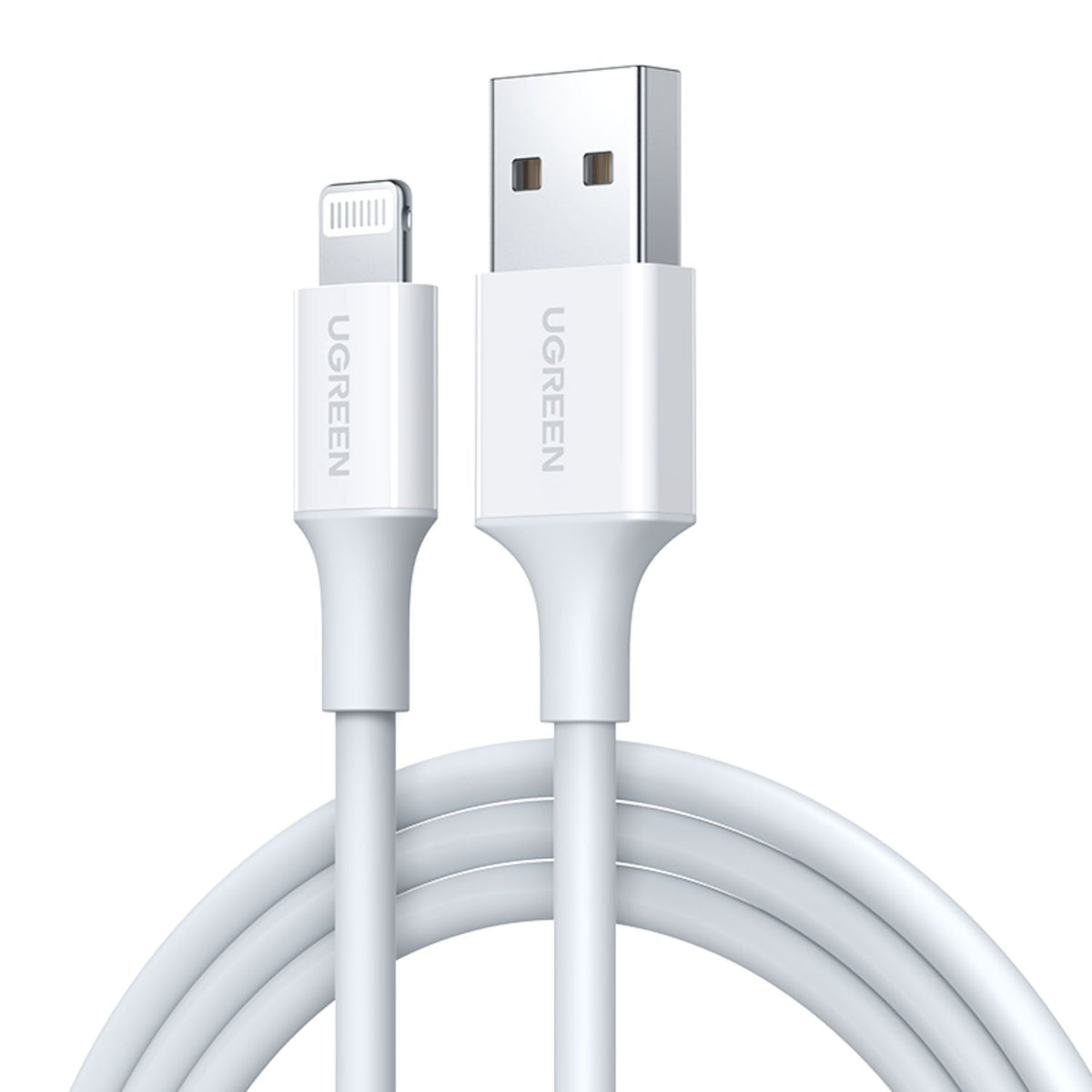 UGREEN USB To MFI Lightning USB Cable - 1 Metre - White