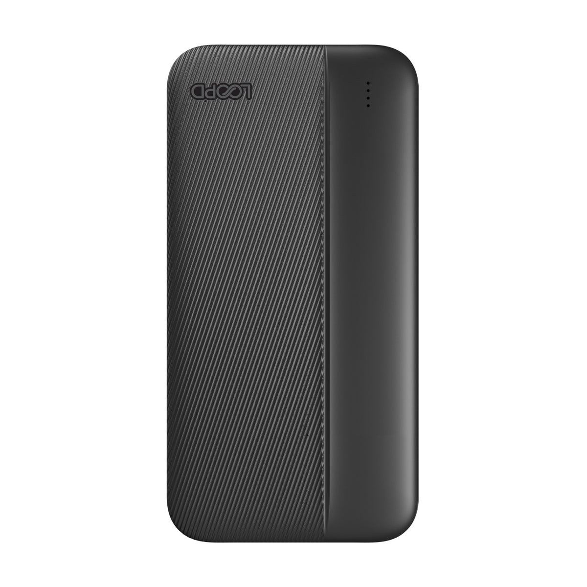 LOOP'D 4LED Indicator Powerbank - 20000mAh - Black 4
