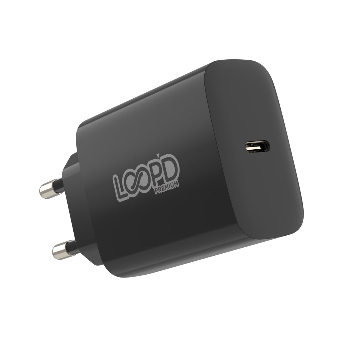 LOOP'D 1 Port PD Home Charger 20W - Black 3