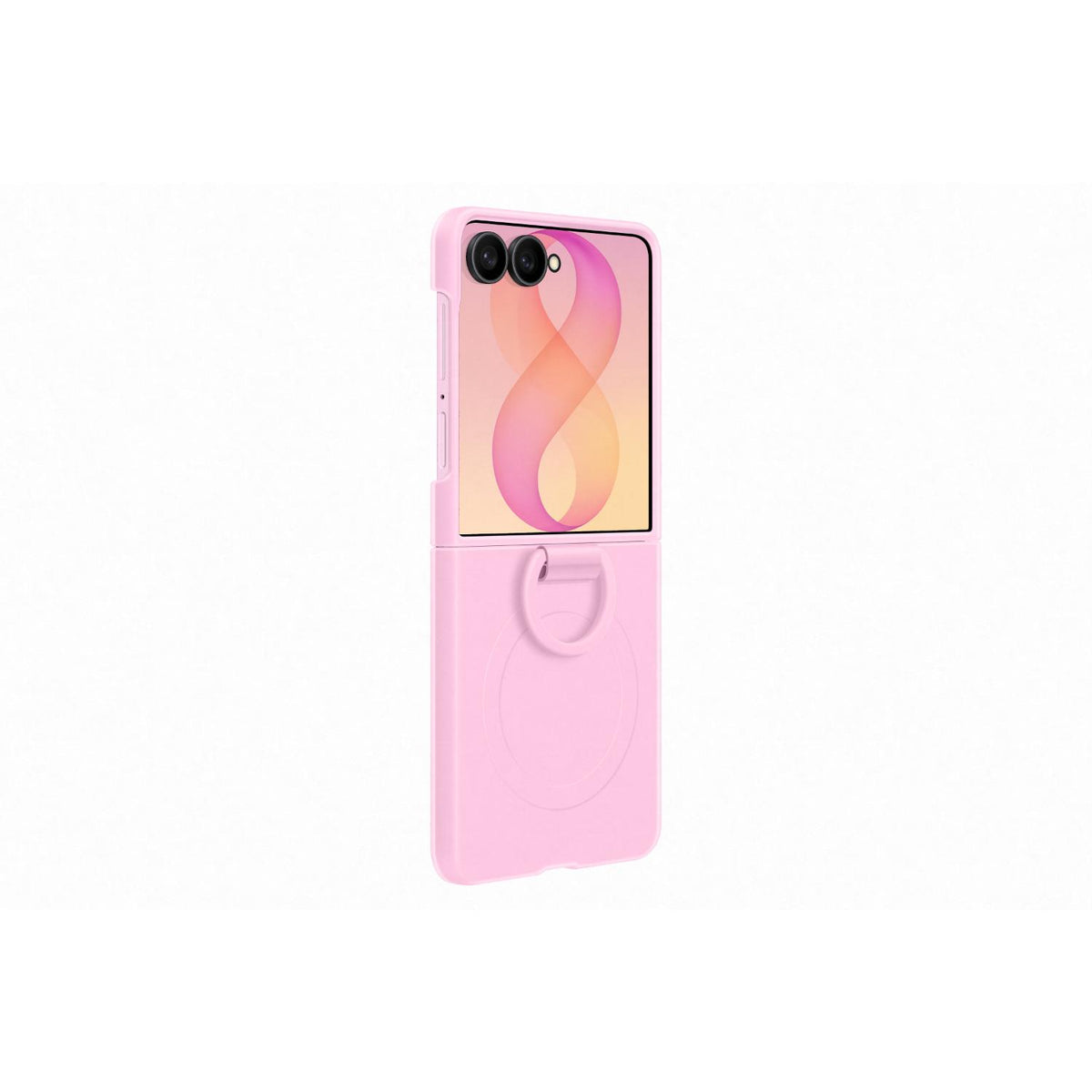 Samsung Silicone Magnet Cover With Ring - Samsung Galaxy Z Flip8 - Violet 2