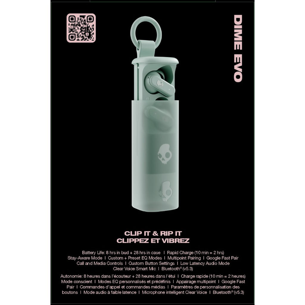 Skullcandy Dime® Evo True Wireless Earbuds - Preppy Sage 5