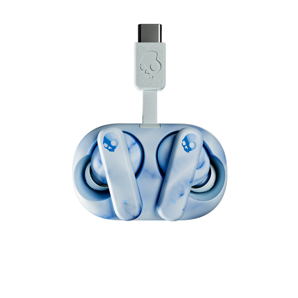 Skullcandy EcoBuds™ True Wireless Earbuds- (2 Pack) - Glacier 8