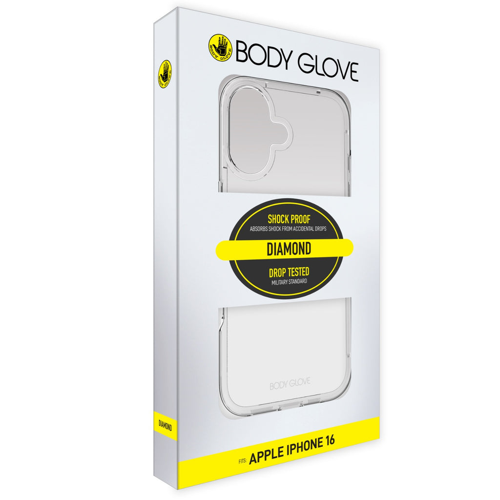 Body Glove Diamond Case - Apple iPhone 16 - Clear 9