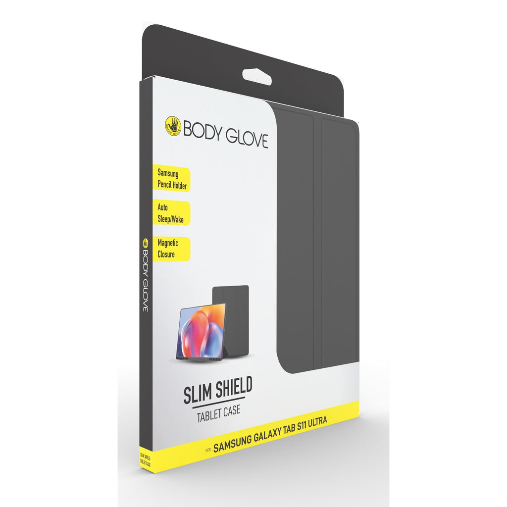 Body Glove Slim Shield Tablet Case - Samsung Galaxy Tab S11 Ultra - Black 6
