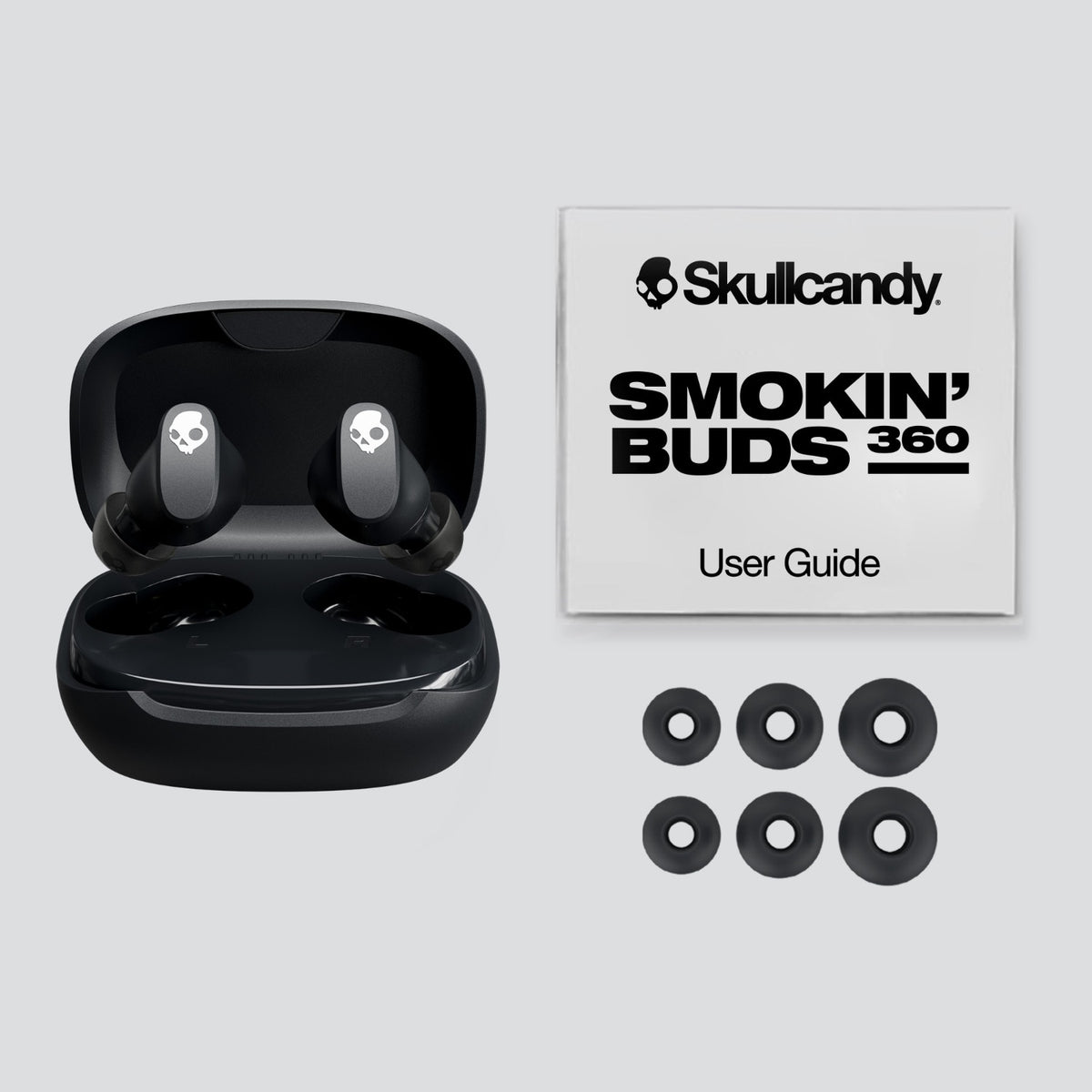 Skullcandy Smokin' Buds® 360 Earbuds - Black - True Black 8