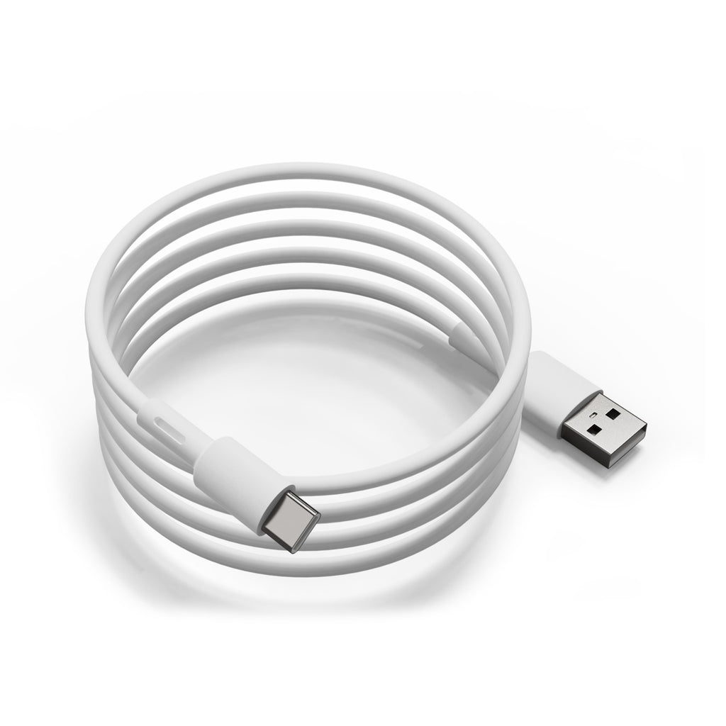 LOOP'D Lite USB To USB Type-C Cable - 1 Metre - White 2