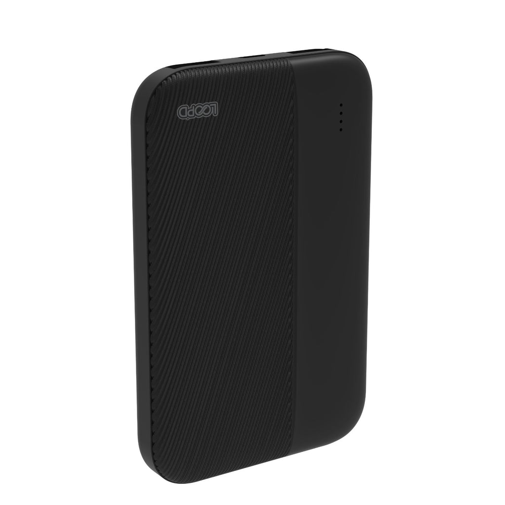 LOOP'D 4LED Indicator Powerbank - 5000mAh - Black 3