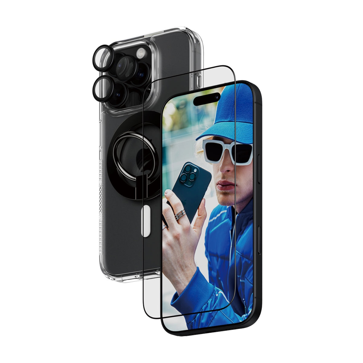 PanzerGlass 3-In-1 Protection Bundle - Apple iPhone 16 Pro - Multicolour 5