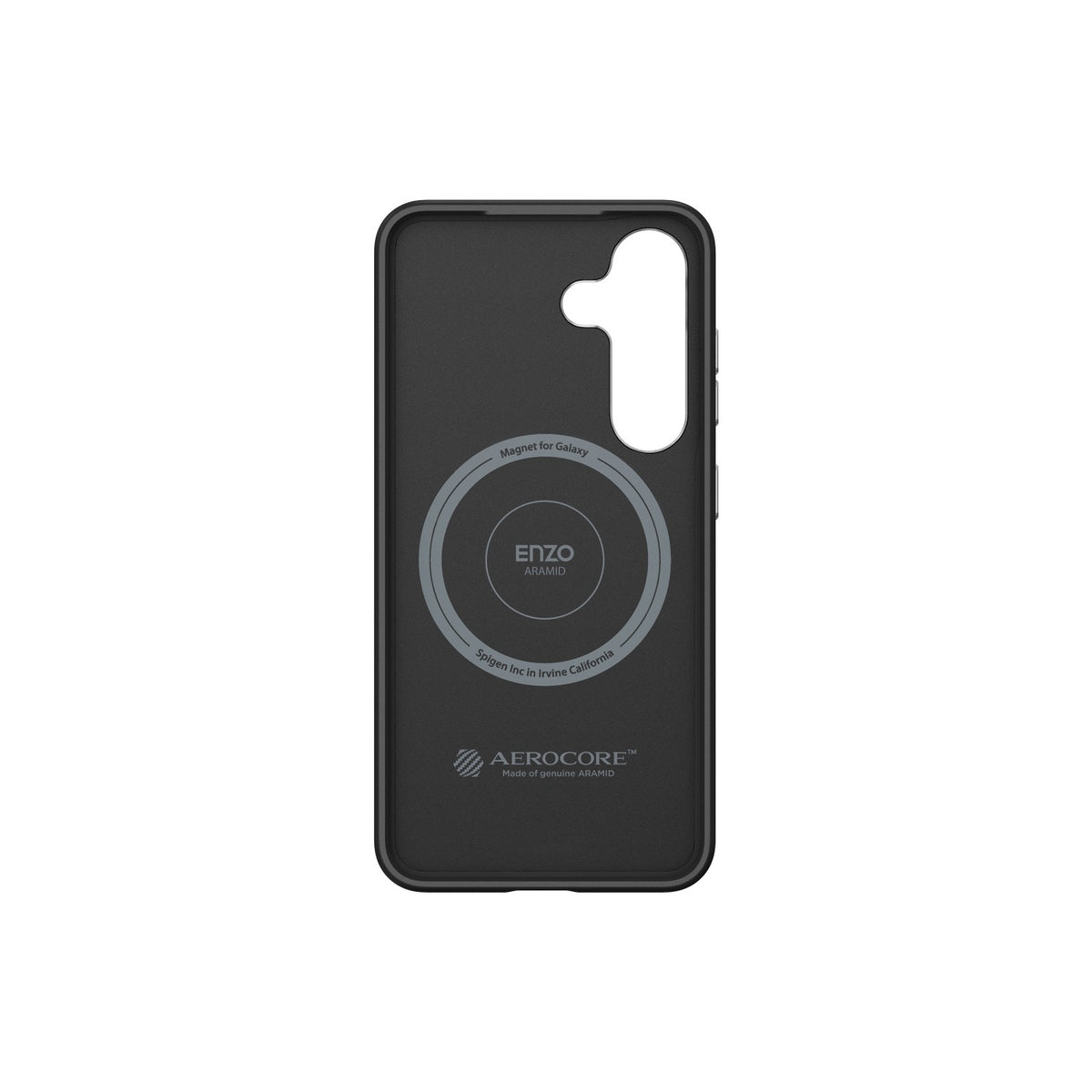 Samsung Enzo Aramid Case - Samsung Galaxy S25+ - Black Silver 4