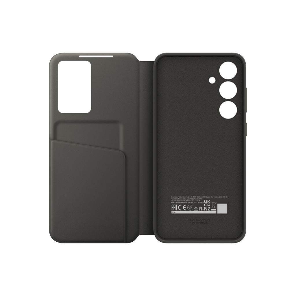 Samsung Smart View Wallet Cover - Samsung Galaxy S24 FE - Black