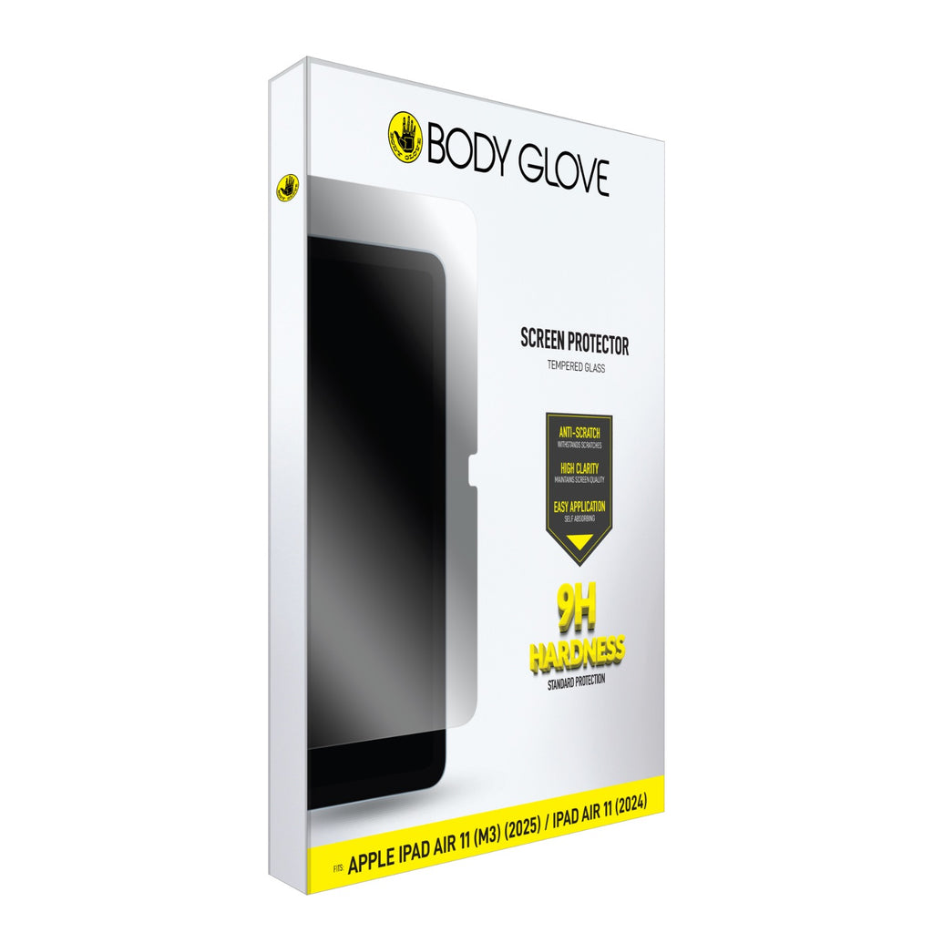 Body Glove Tempered Glass Screen Protector - Apple iPad Air 11-inch (M4/M3/M2, 2026/2025/2024) - Clear 8