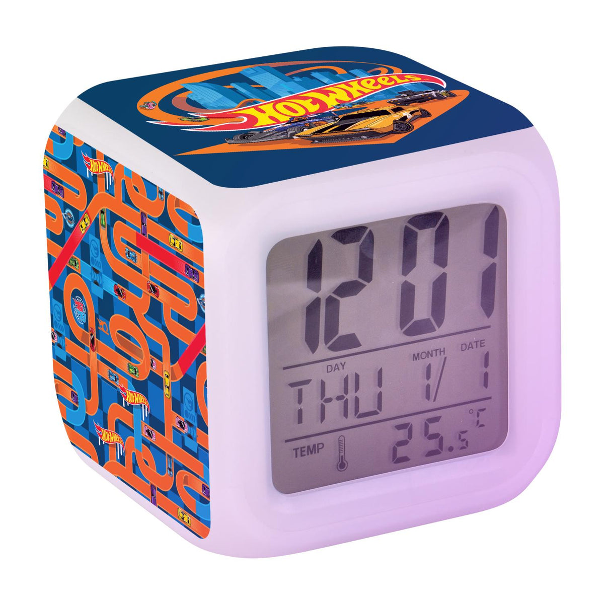Hot Wheels Digital Clock - Blue 4