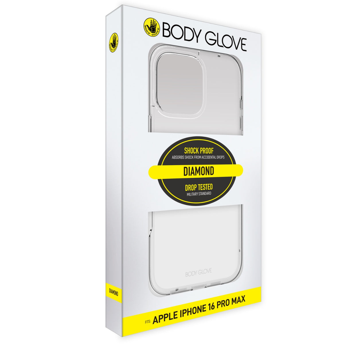 Body Glove Diamond Case - Apple iPhone 16 Pro Max - Clear 9