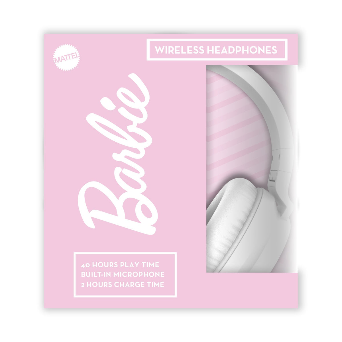 Barbie Wireless Headphones - White - Multicolour 4