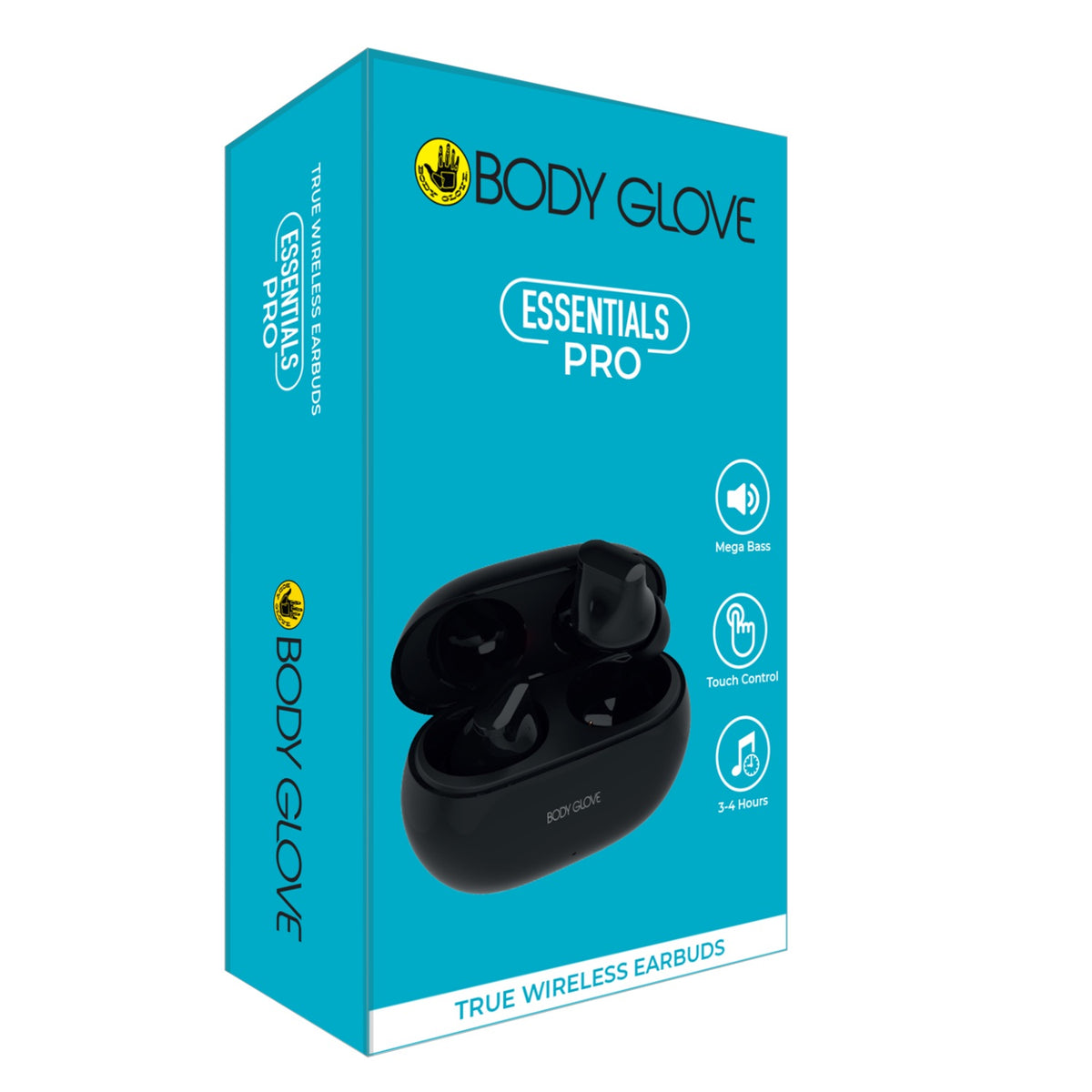Body Glove Essentials TWS Pro Series Wireless Earbuds - Black 10