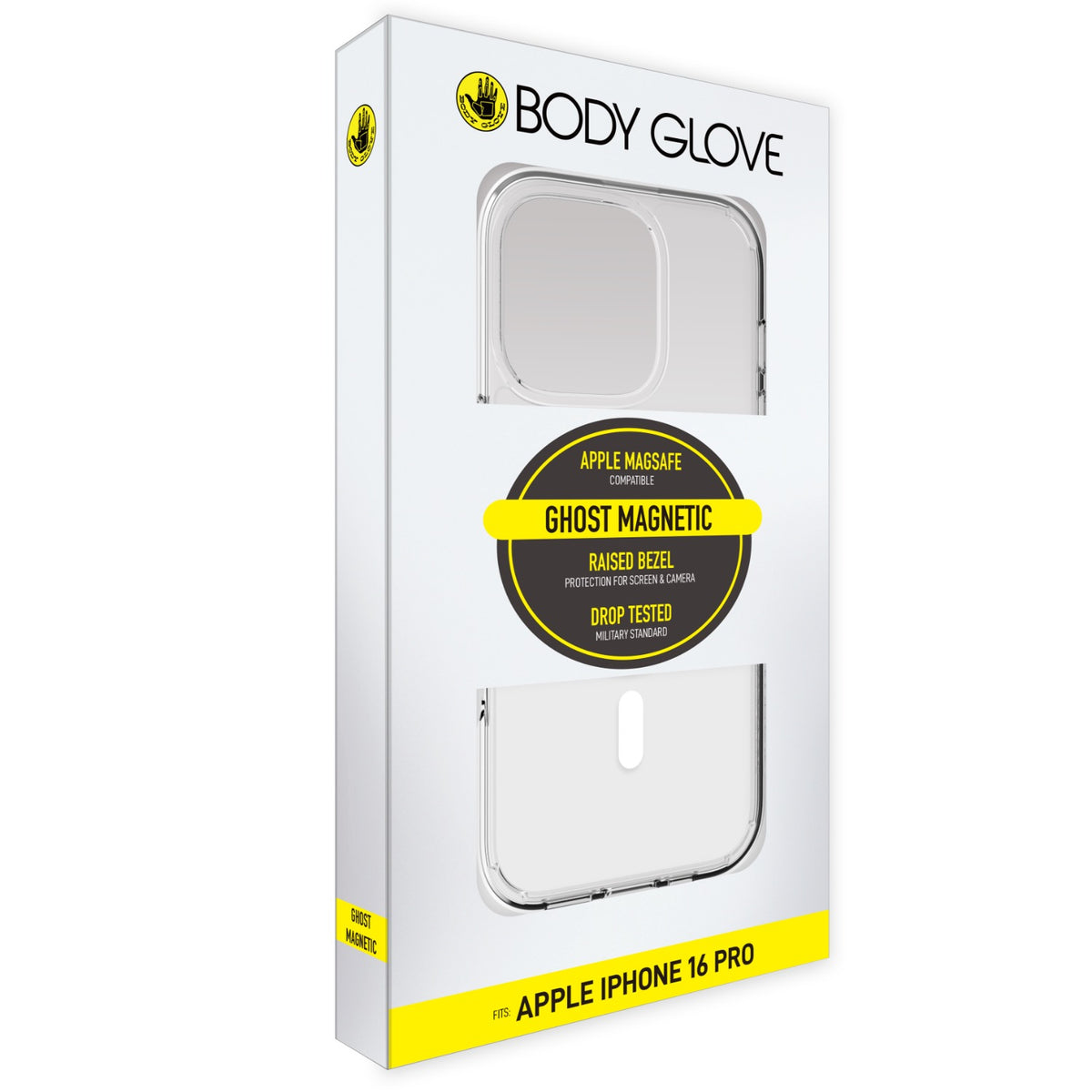 Body Glove Ghost Magnetic Case - Apple iPhone 16 Pro - Clear 9