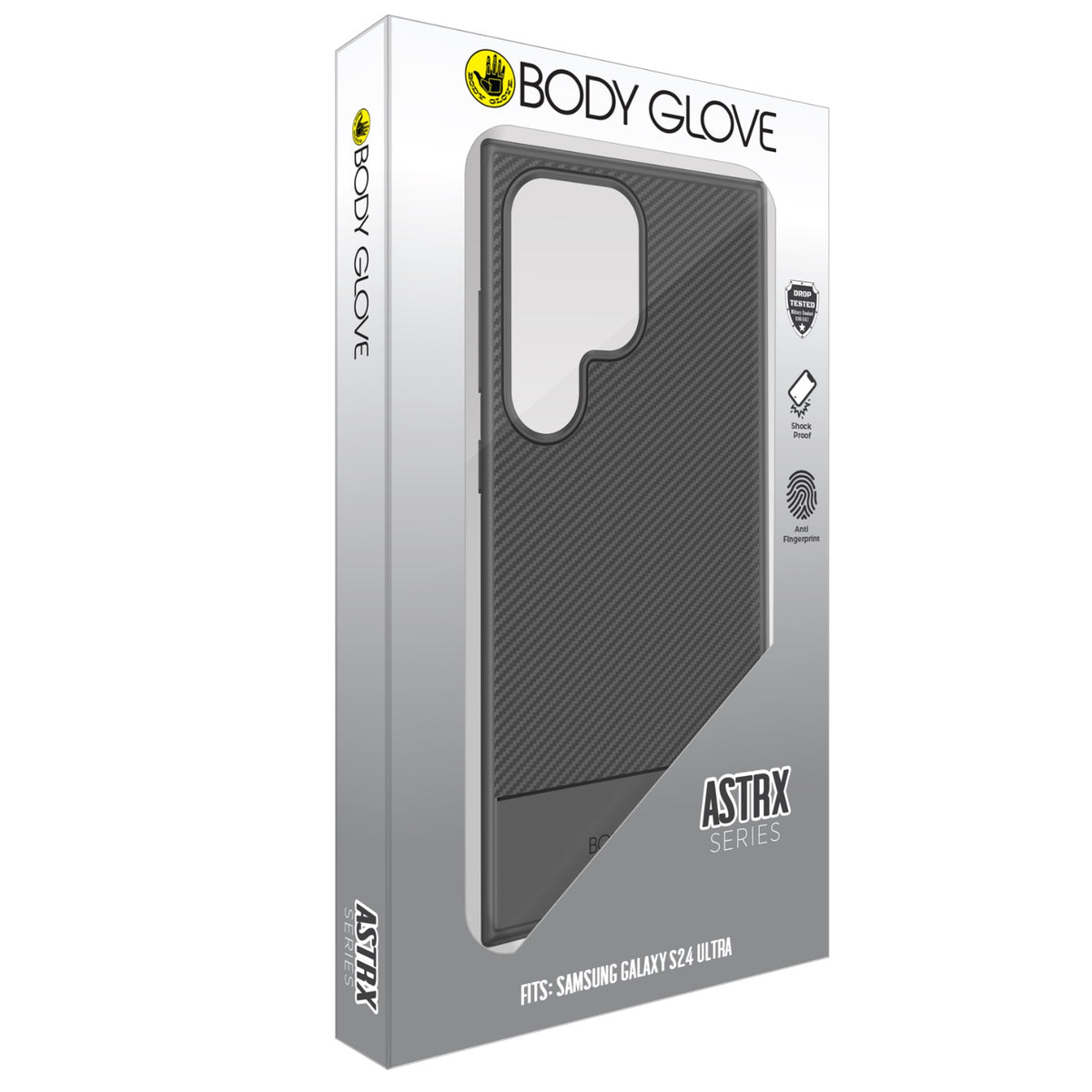 Body Glove Astrx Case - Samsung Galaxy S24 Ultra - Black 9