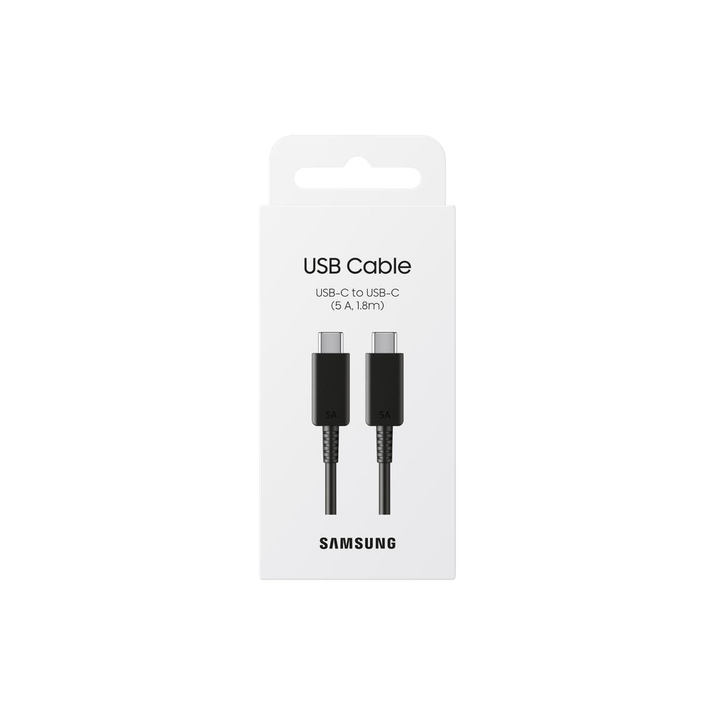 Samsung Type-C To Type-C Cable 5A - 1.8 Metre - Black 4
